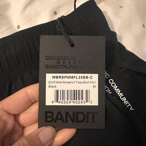 NWT Bandit Running Vento Dua Shorts size Medium - Picture 2 of 4